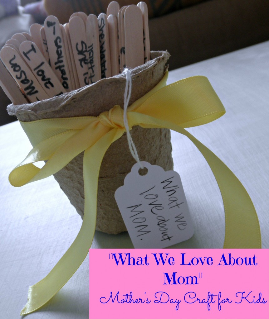 Simple Mother's Day Craft For Kids