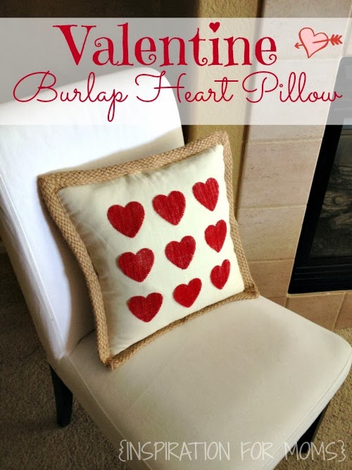 No-Sew+Burlap+Heart+Pillow+Tutorial