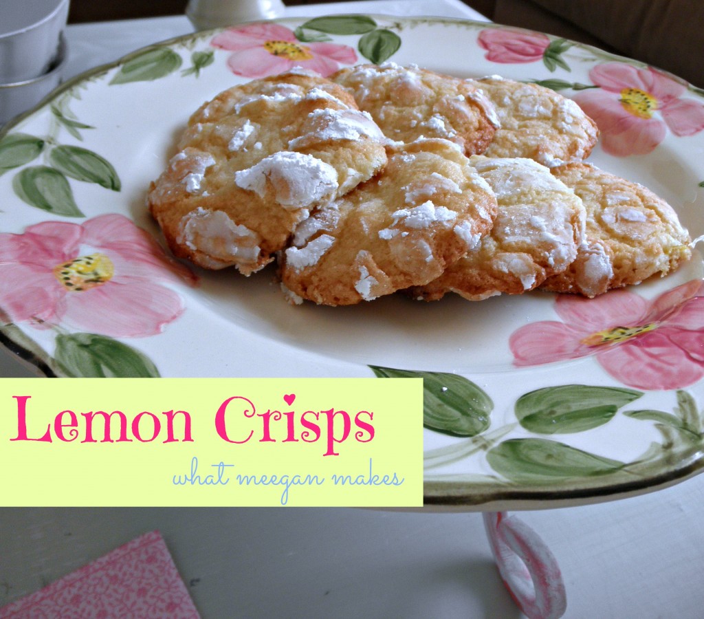 Delectable Lemon Crisps