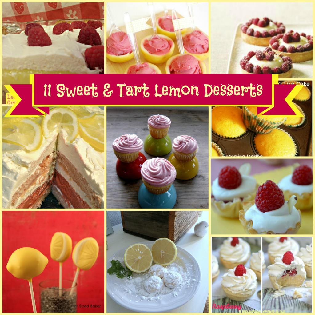 11 Sweet and Tart Lemon Desserts