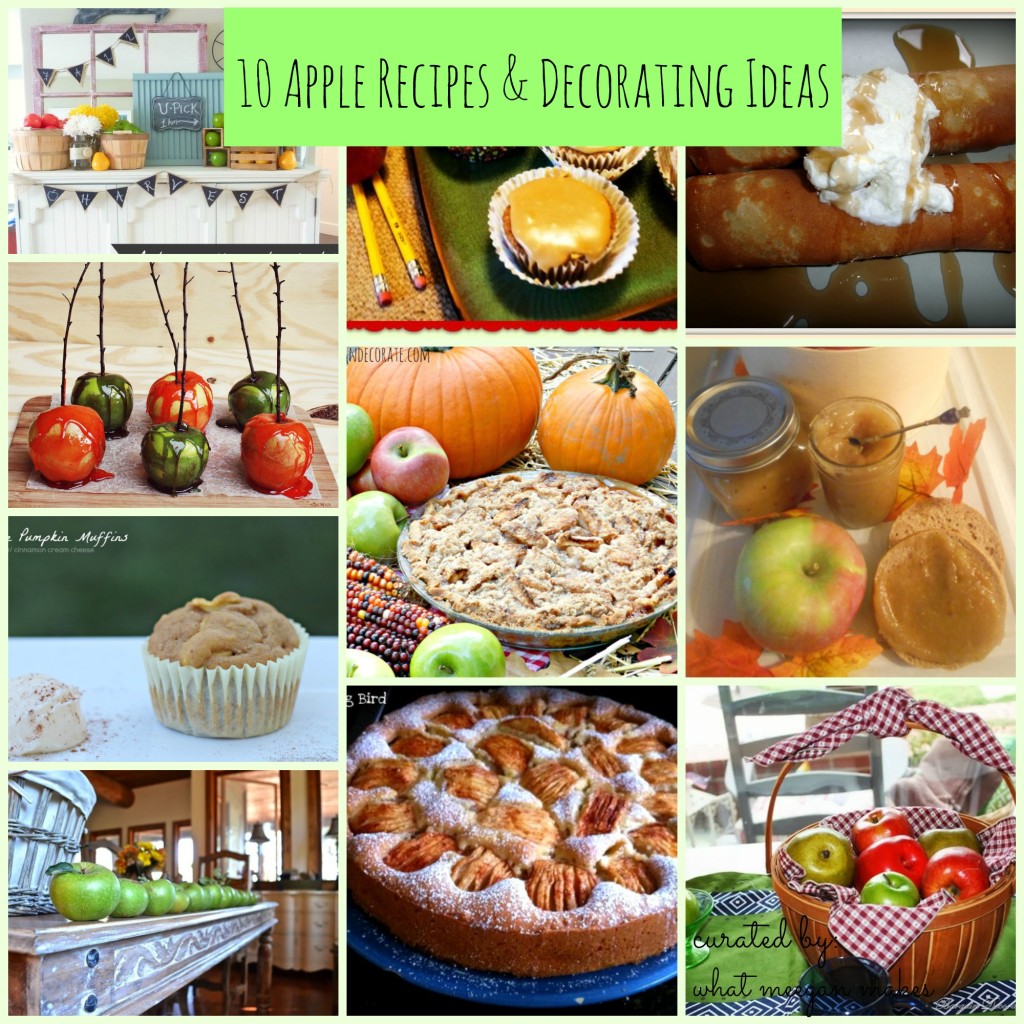 I've Got The Monday Blues With 10 Apple Ideas and Recipes