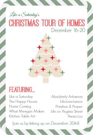 Christmas tour of homes