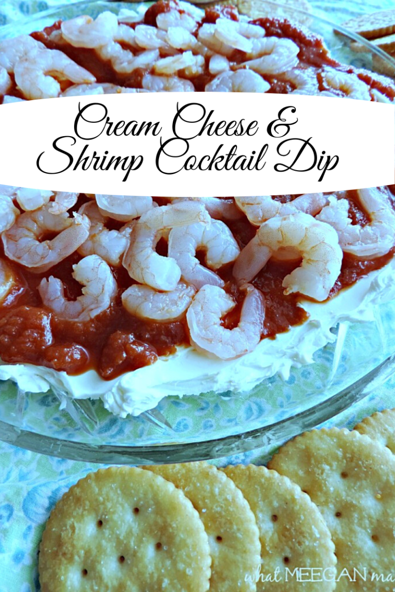Cream Cheese and Shrimp Cocktail Dip What Meegan Makes