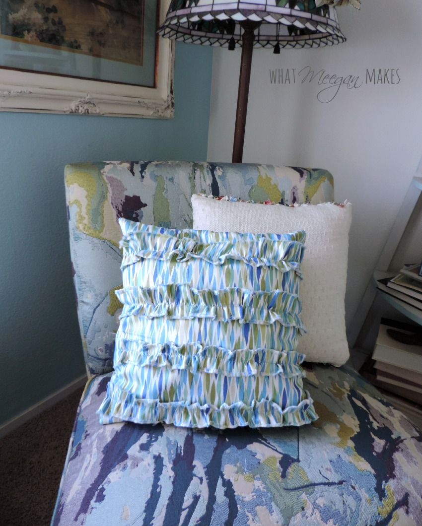 How To Sew a Ruffled Pillow