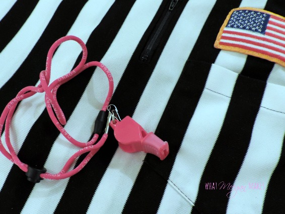 pink ref whistle