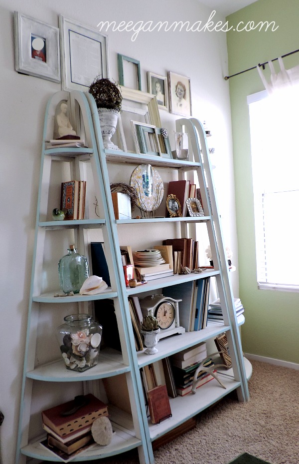 Living Room Book Shelves Full