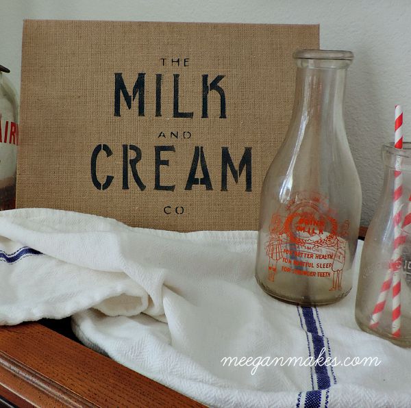 The Milk and Cream Co. Stencil
