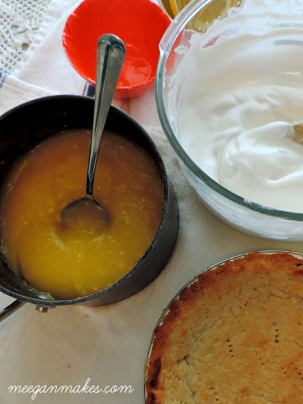 Lemon Meringue Pie Fillings