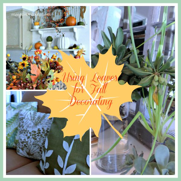 Using Leaves For Fall Decorating
