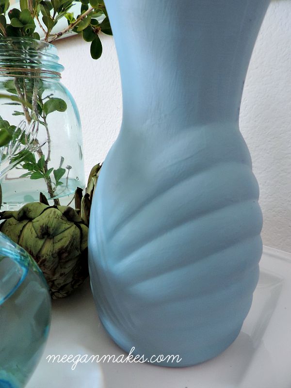 Vase Painted with Fusion Mineral Paint