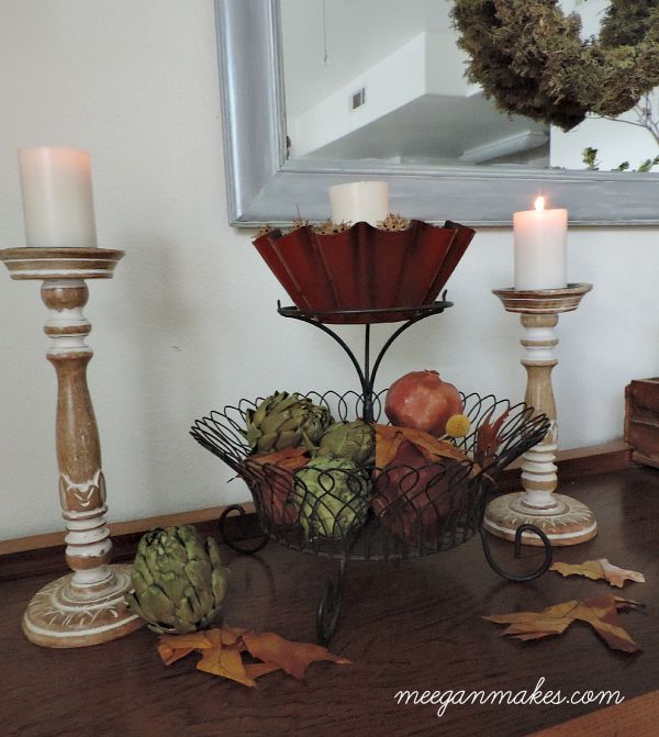Thrifted Fall Decorations