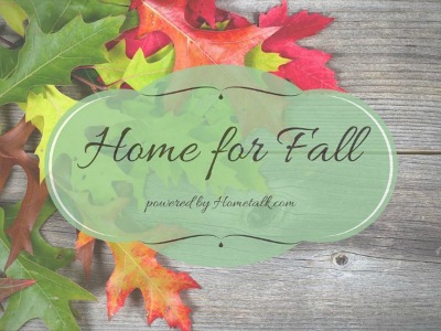 Home For Fall Button