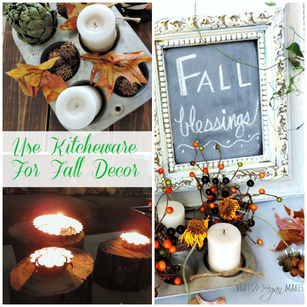 Use Kitchenware for Fall Decor
