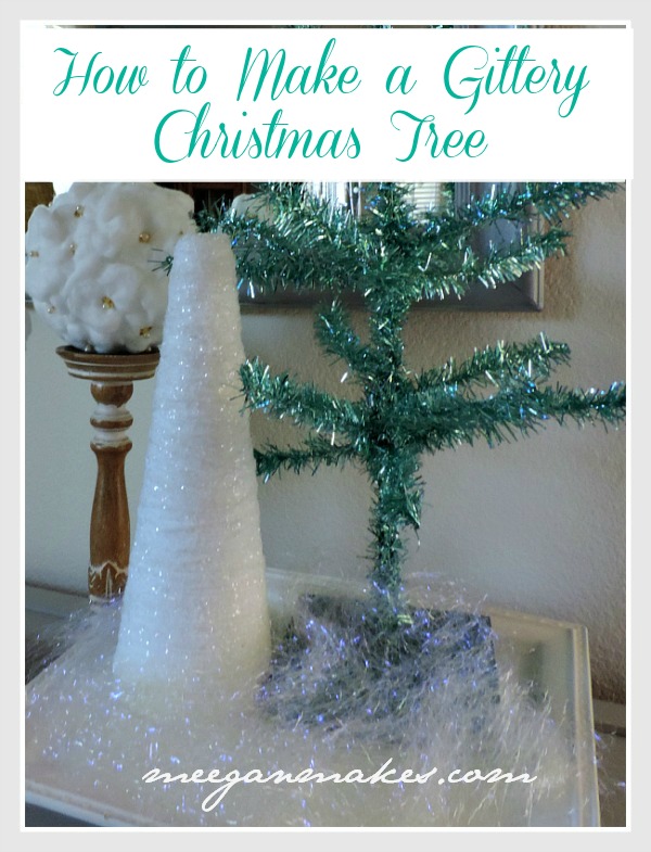 How To Make a Glittery Christmas Tree with FloraCraft® Make It Fun® Foam