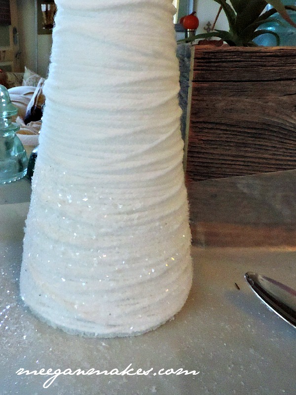 Making a Yarn Wrapped Christmas tree with FloraCraft® Make It Fun® Foam