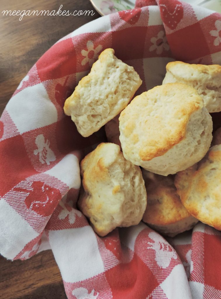 Baking Powder Biscuits From Scratch by meeganmakes.com