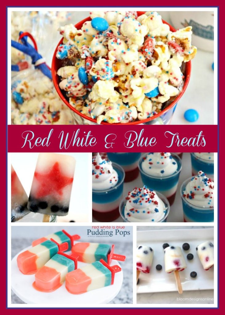 Red White and Blue Treats