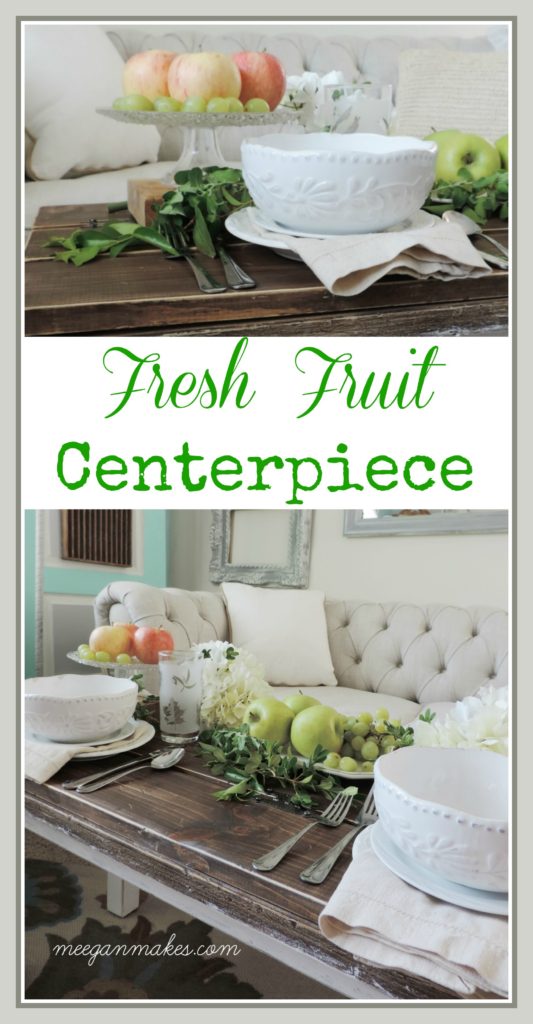 How To Make A Fresh Fruit Centerpiece the EASY way.