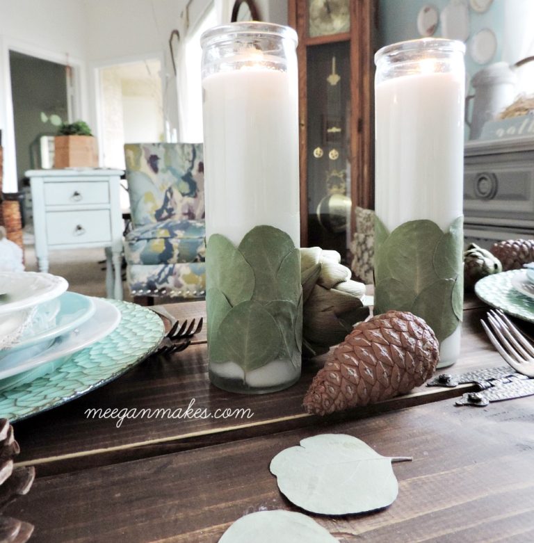 DIY Eucalyptus Candles What Meegan Makes