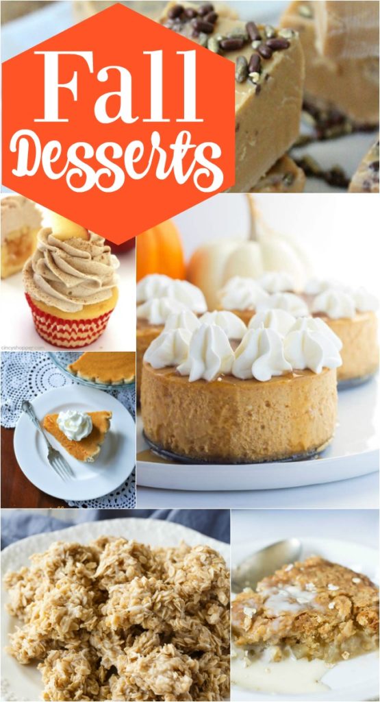 10 Fall Desserts - What Meegan Makes