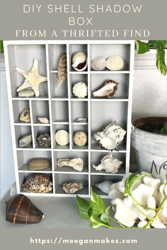 Diy S Shadow Box Made With A, How To Build A Shadow Box With Shelves