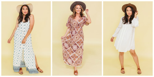 Fashion Over Fifty Summer Boho Dresses - What Meegan Makes