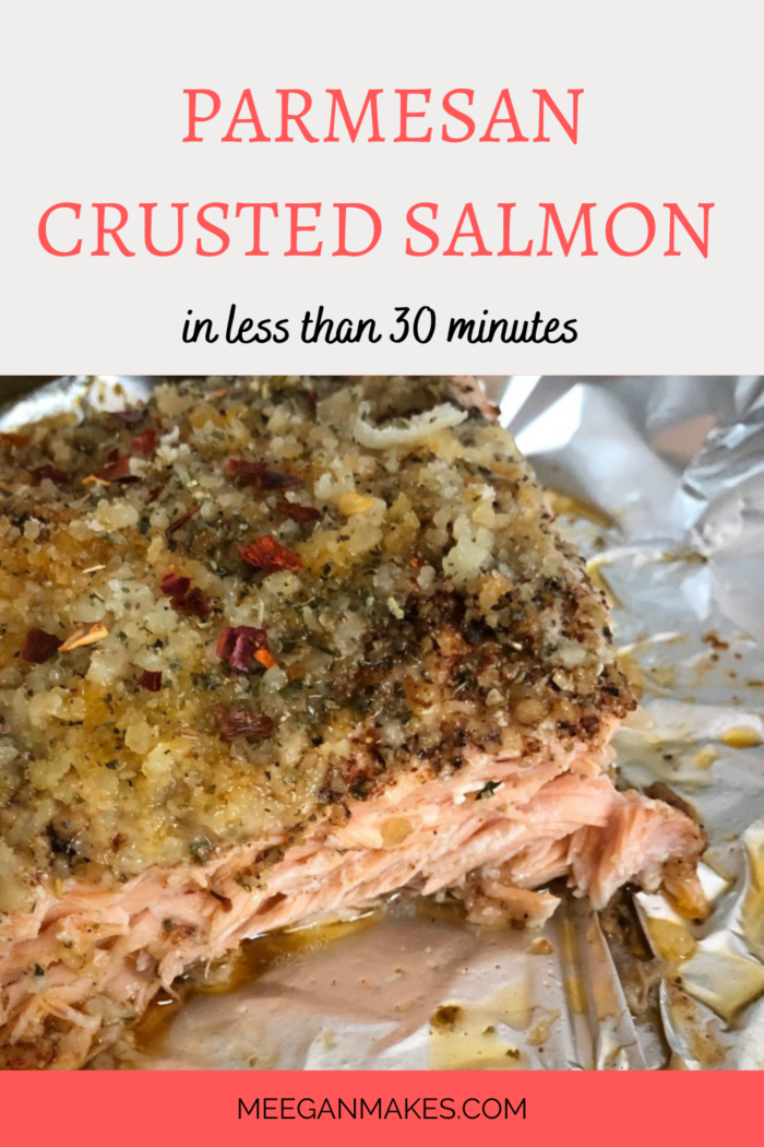 Parmesan Crusted Salmon Recipe - What Meegan Makes