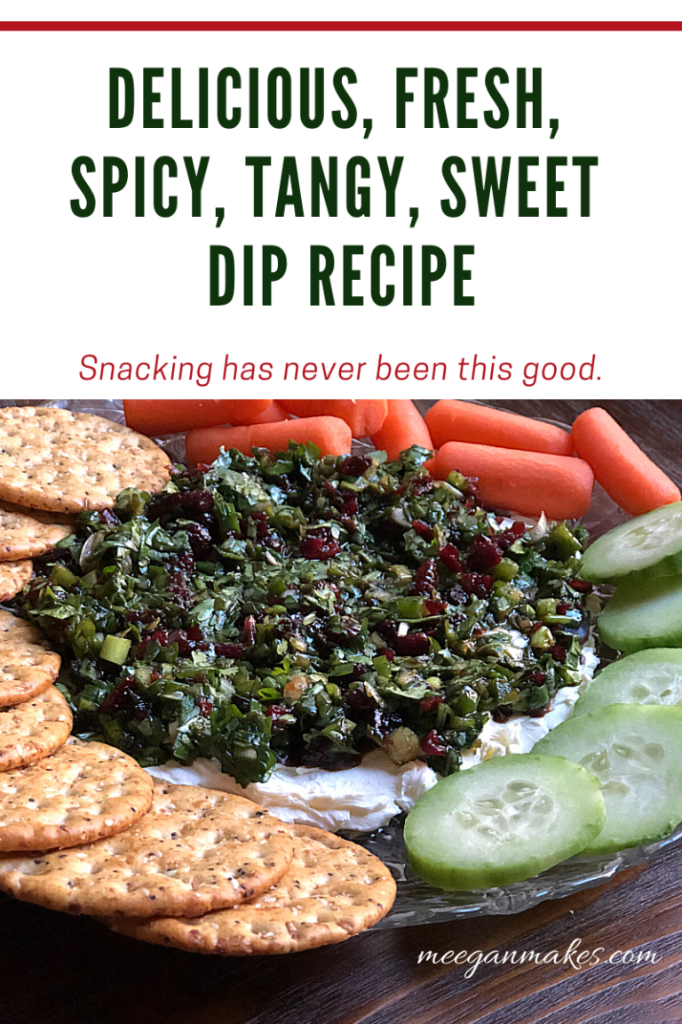 Savory Spicy And Sweet Cream Cheese Dip - What Meegan Makes