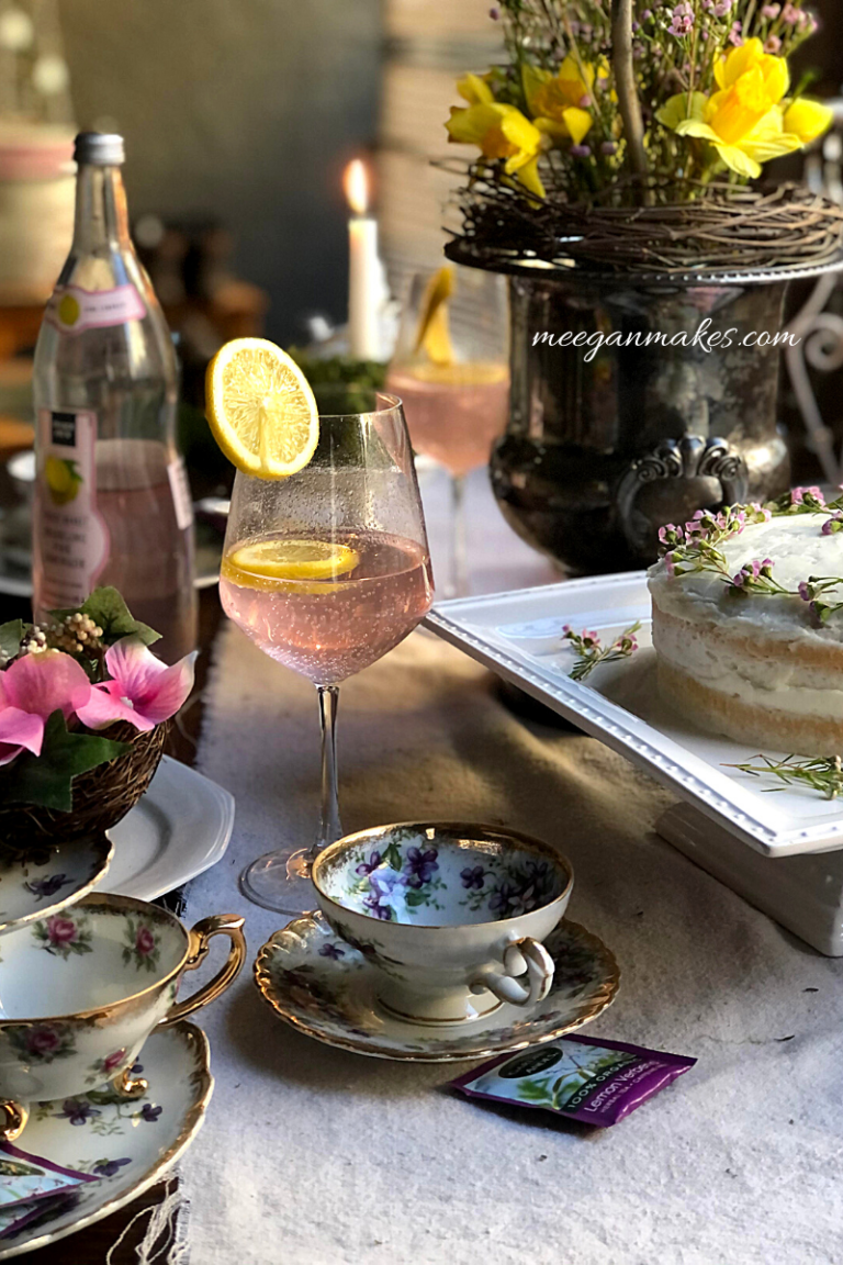 Spring Tea Tablescape Ideas - What Meegan Makes