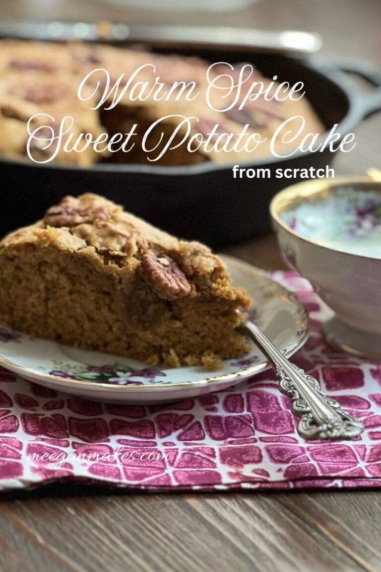Warm Spice Sweet Potato Cake - What Meegan Makes